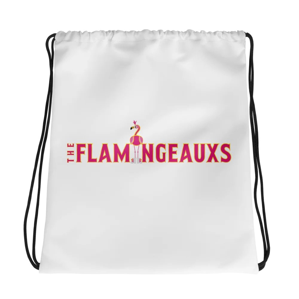 White drawstring bag product image (1)