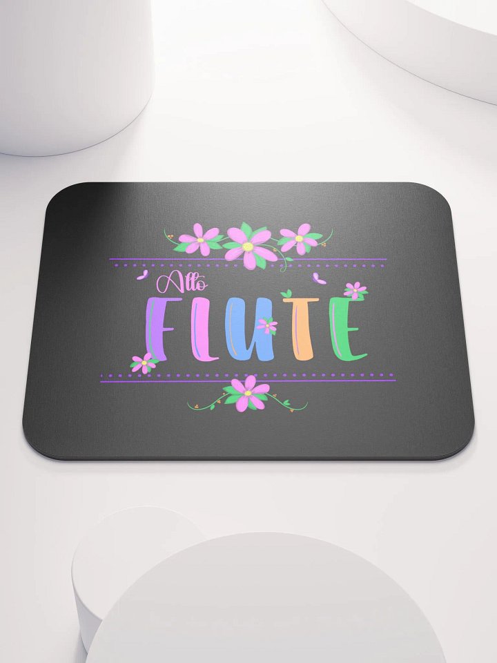 Floral Flute Alto Mouse Pad product image (2)