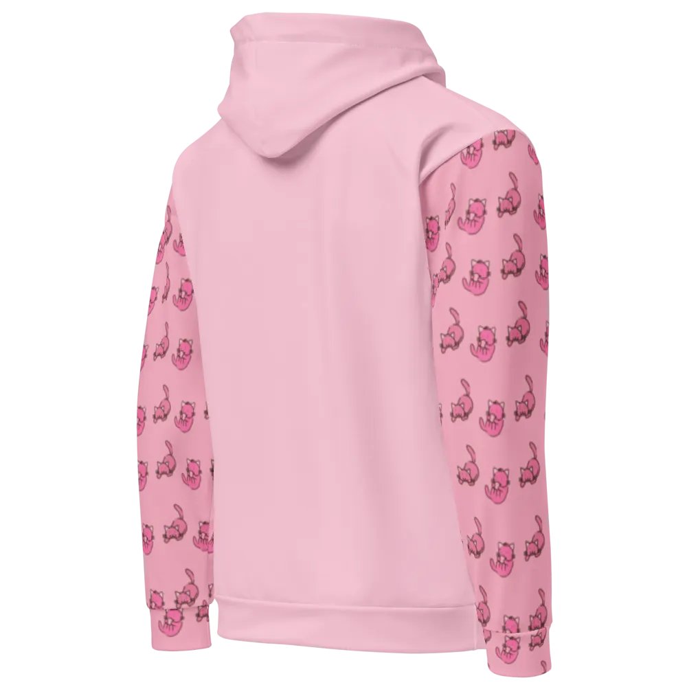 Pink Cat Paradise Hoodie product image (9)