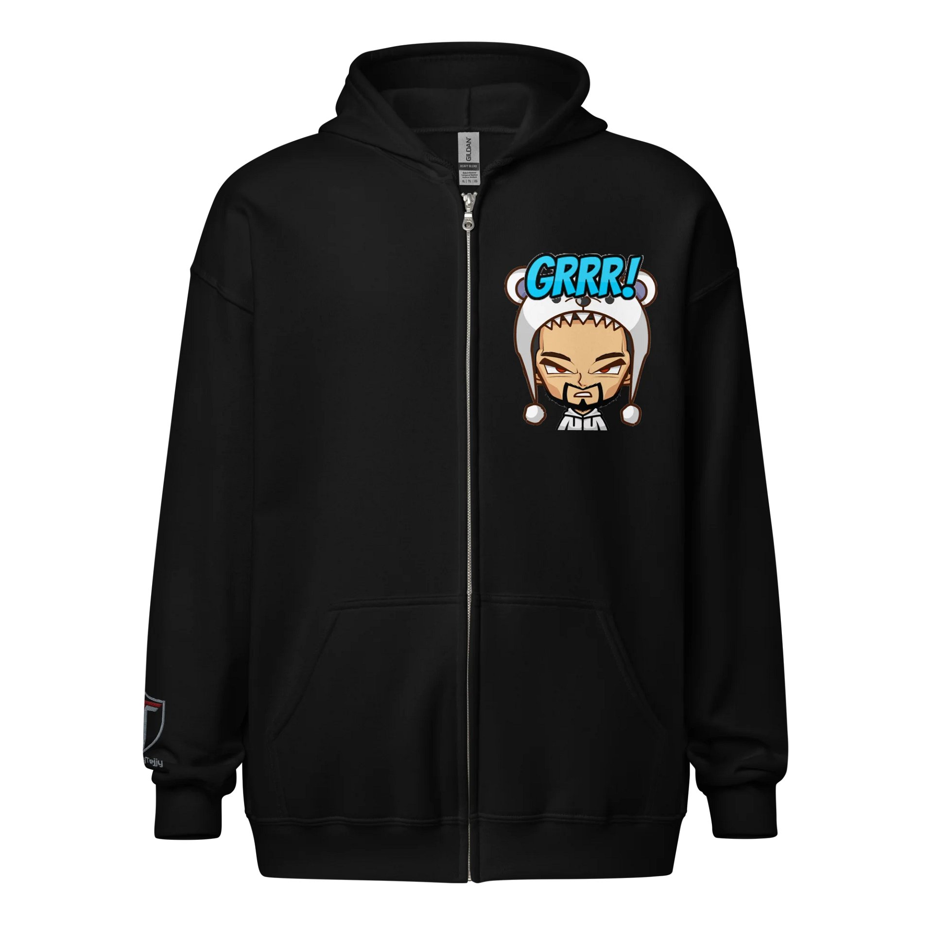 Techy Grrr! Zip-up Hoodie product image (1)