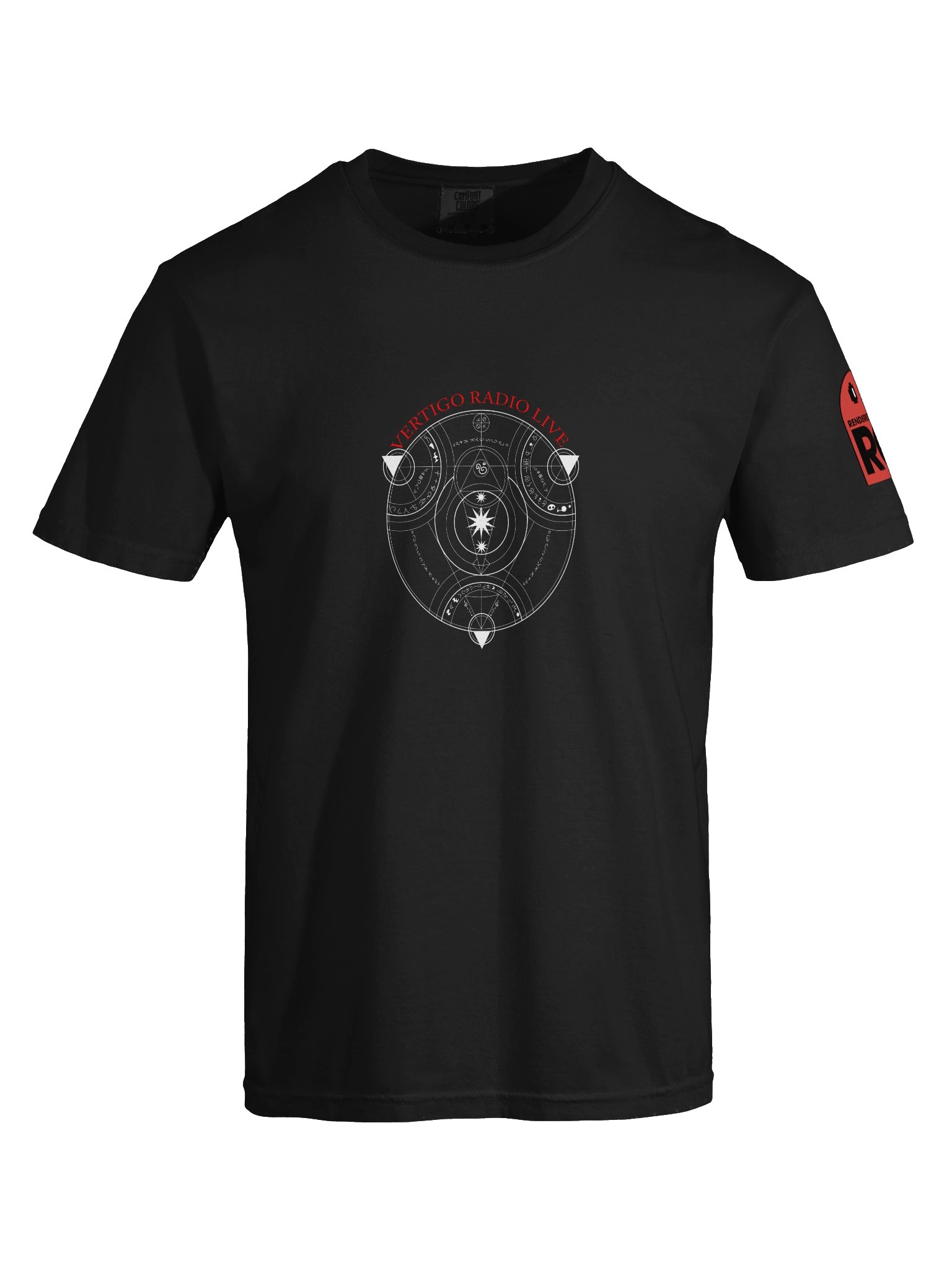 Vertigo Radio Live T-Shirt: Vector Red product image (65)