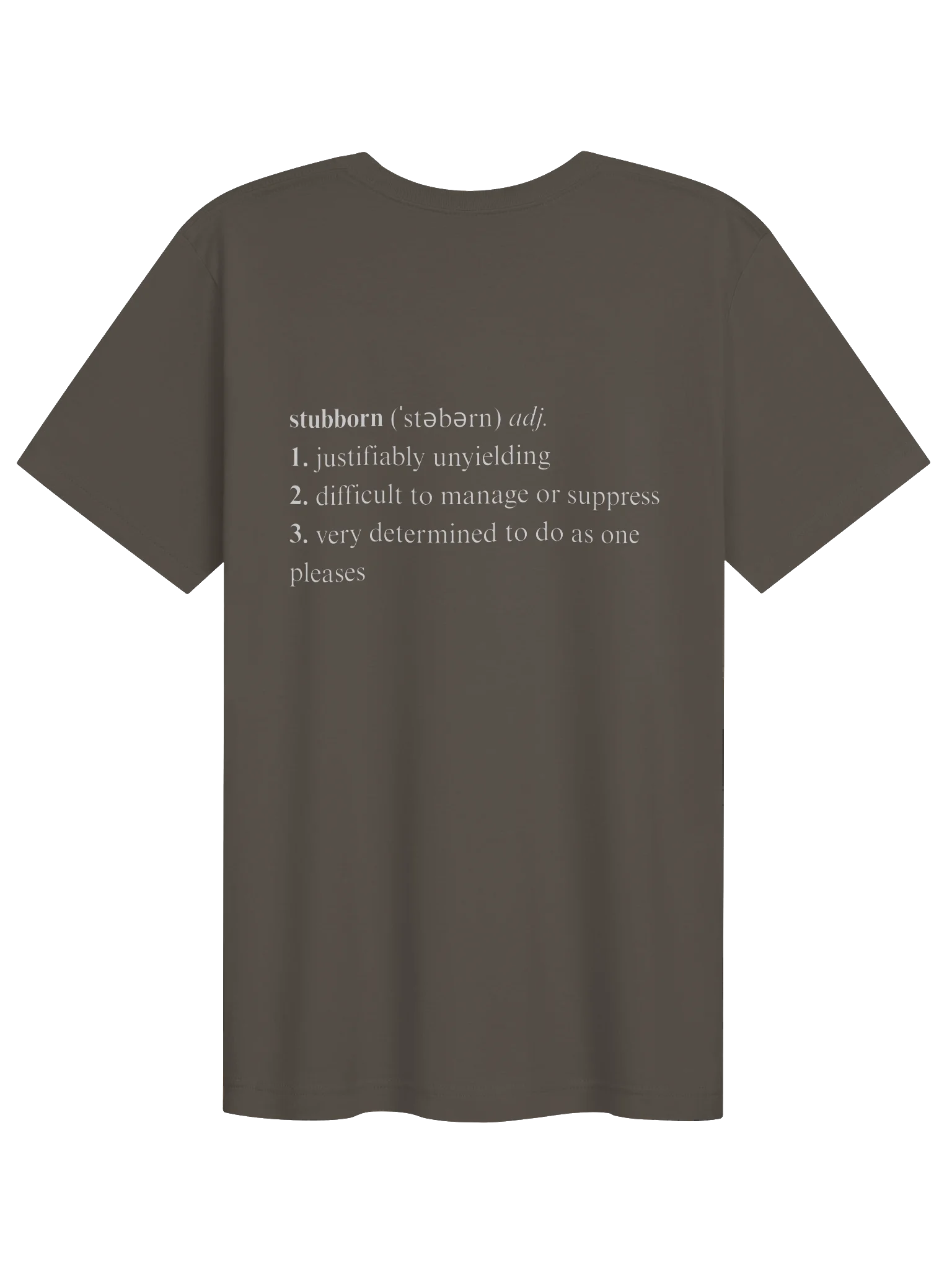 'Stubborn is my specialty tee product image (2)