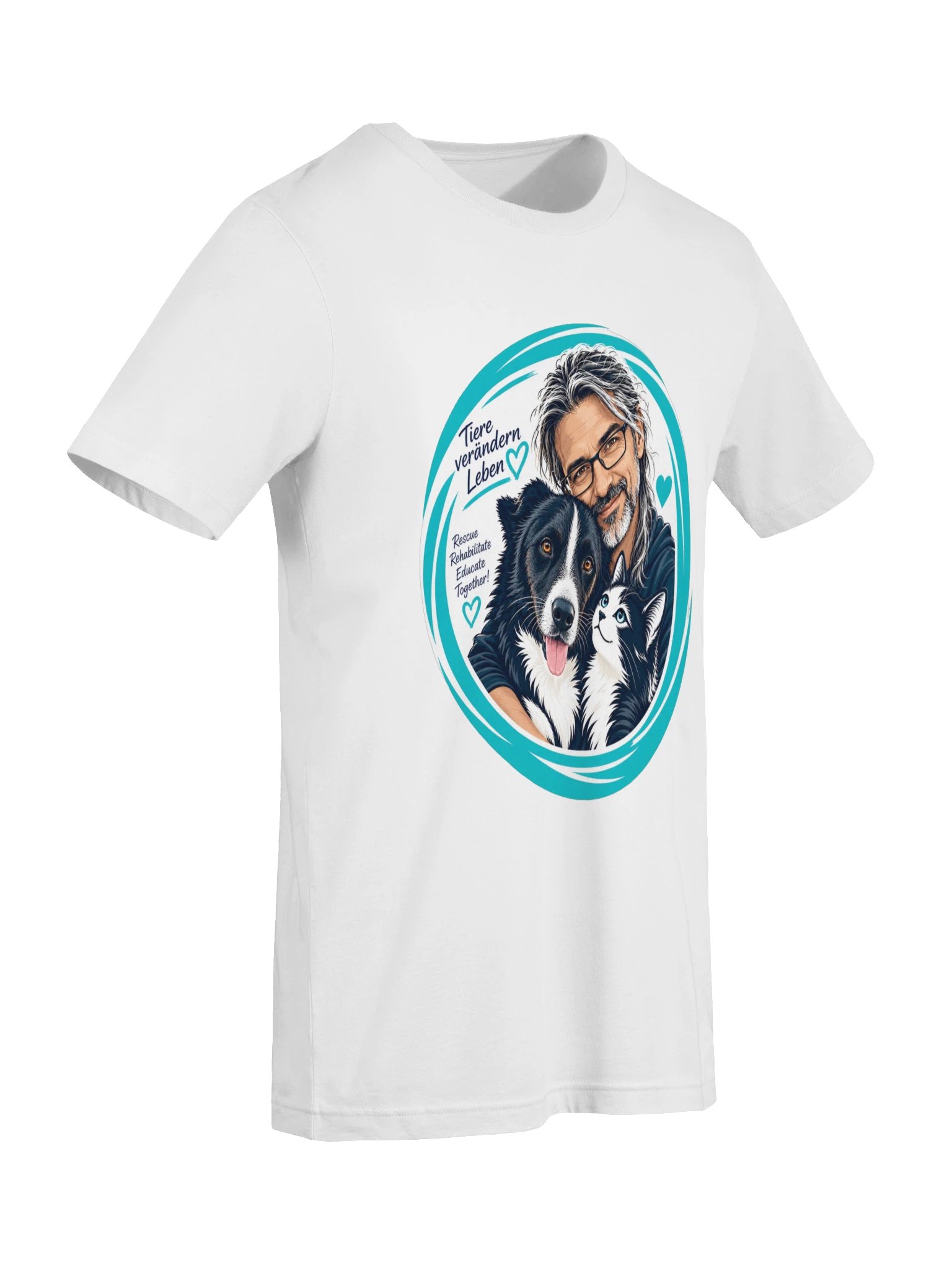 AAS · Tiere verändern Leben – Comic Shirt product image (5)