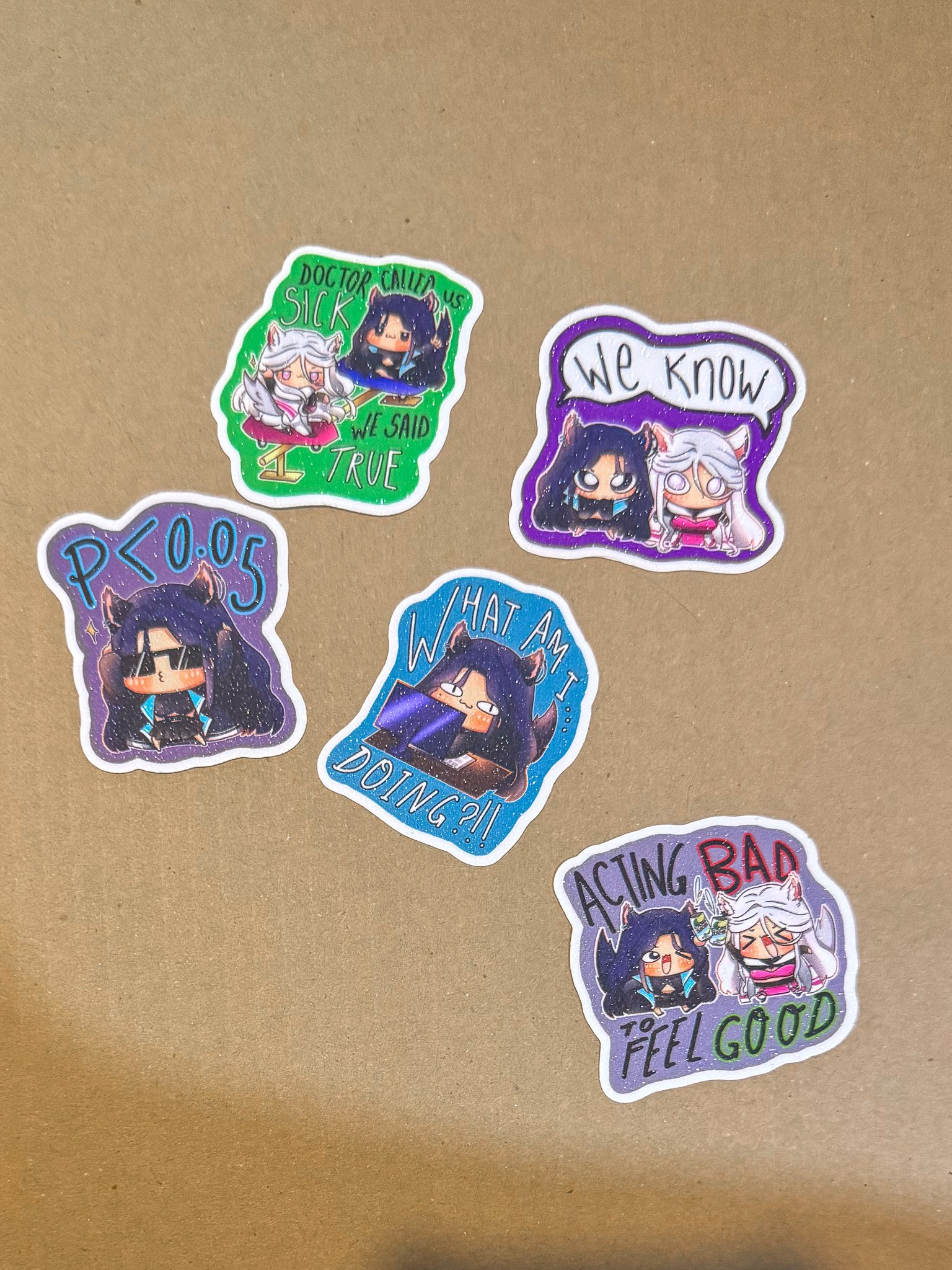 [SAMPLE SALE] Relatable EEKKEES Stickers product image (1)