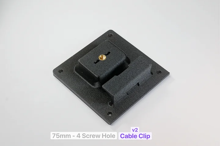 VESA 75mm to 1/4"-20 Adapter (4-screw) product image (2)