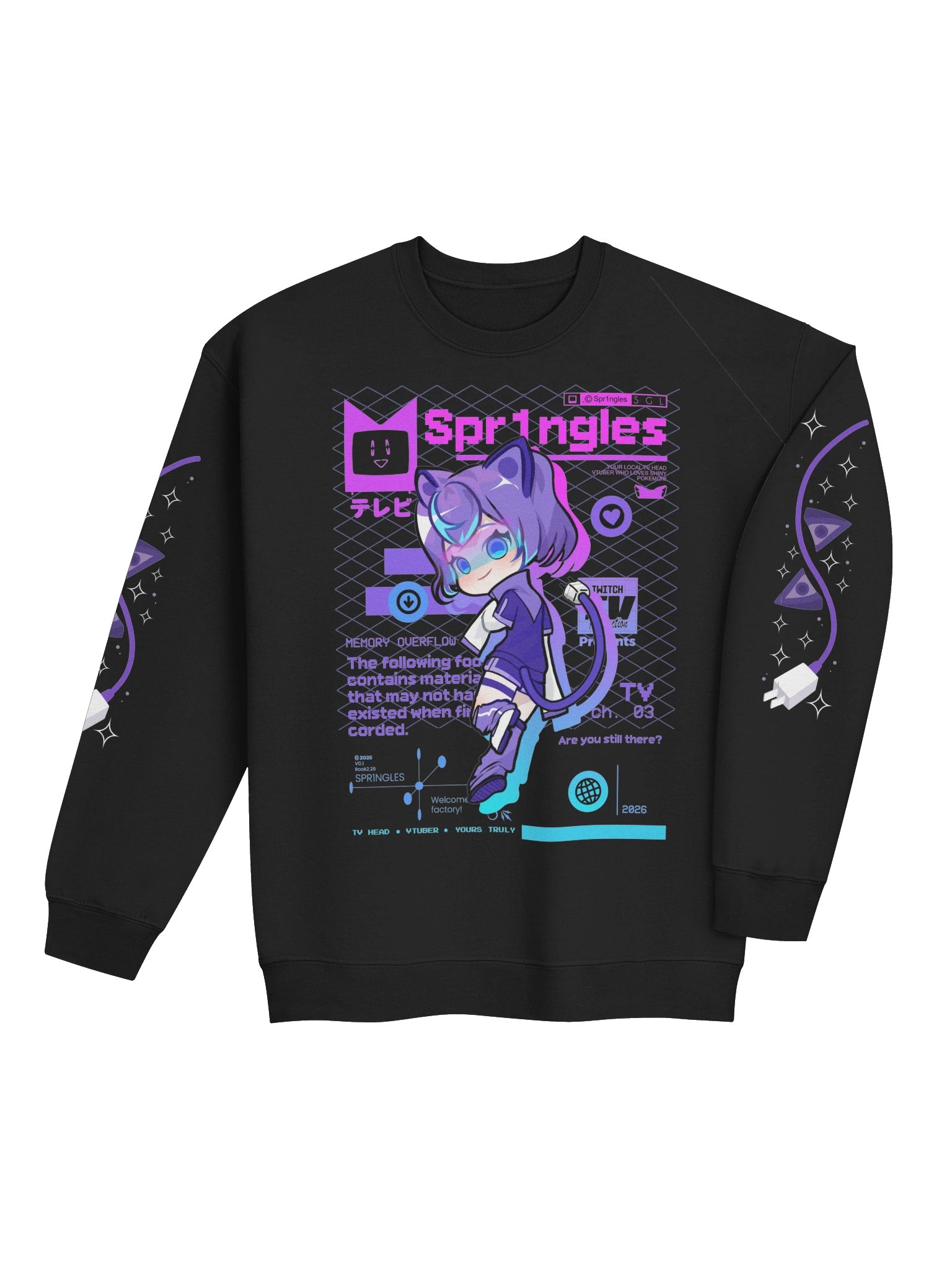 ★彡 Hello World Cotton Sweatshirt ★彡 product image (4)