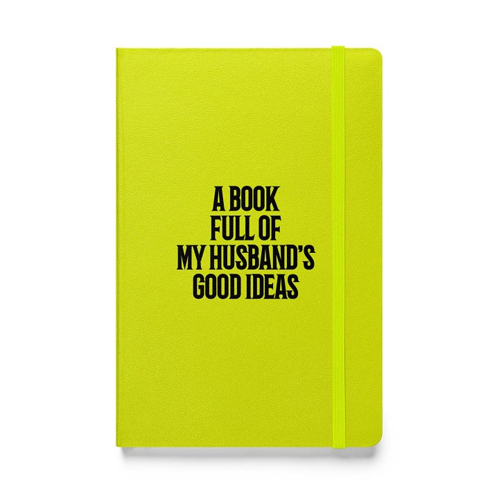 GAG GIFT FOR YOUR WIFE - Blank Hardcover Journal product image (1)
