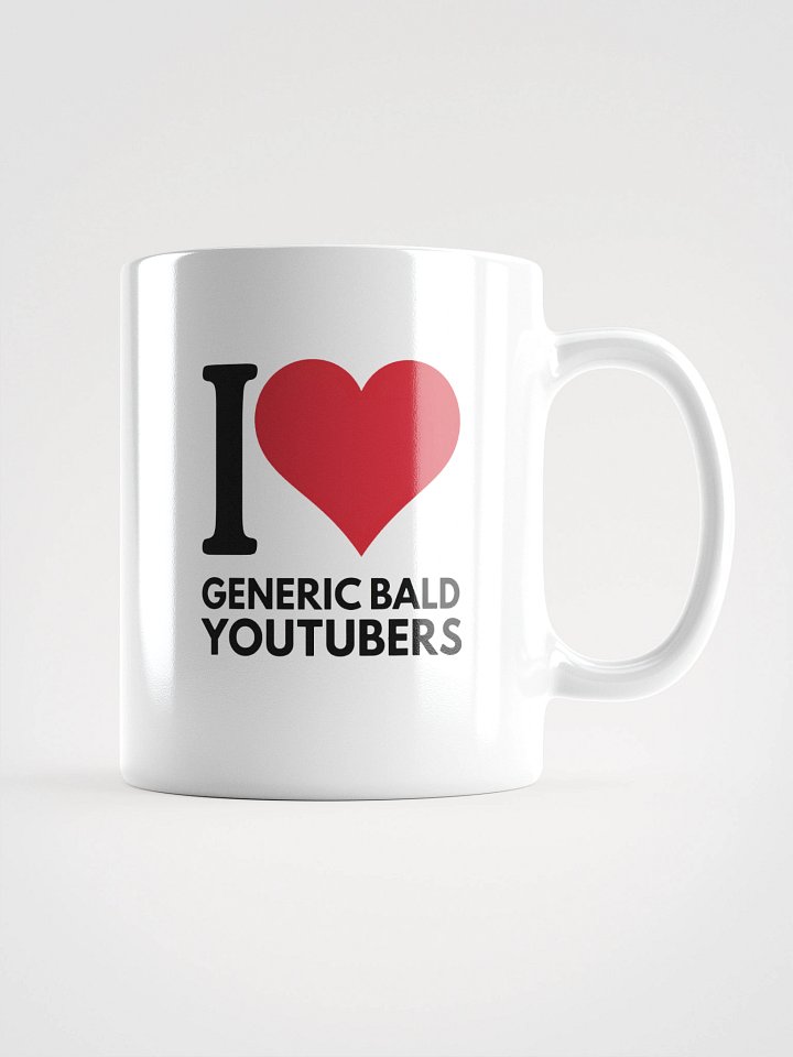 I Love Generic Bald YouTubers Mug product image (2)