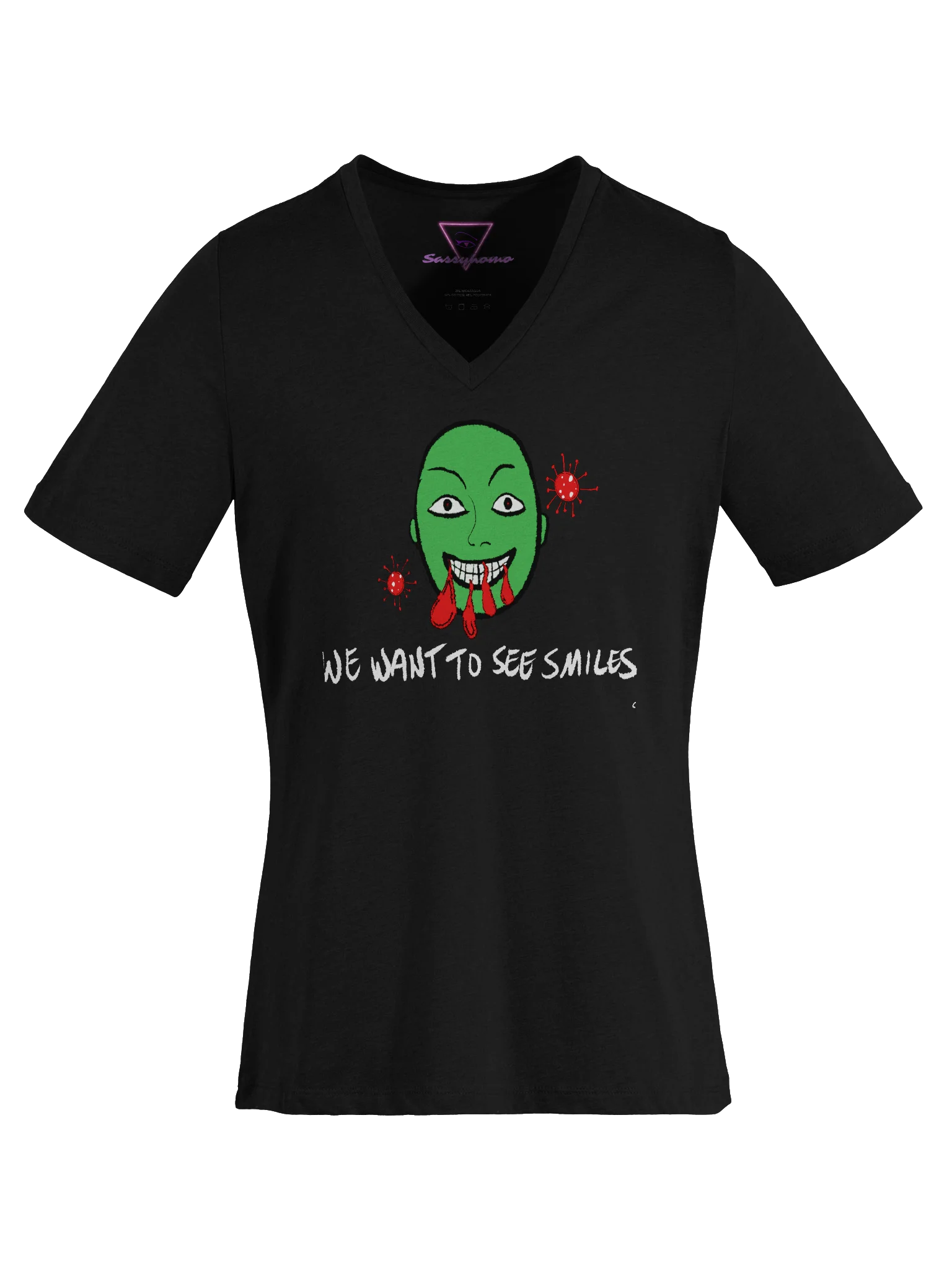 The Real Grinch V-neck tee product image (27)
