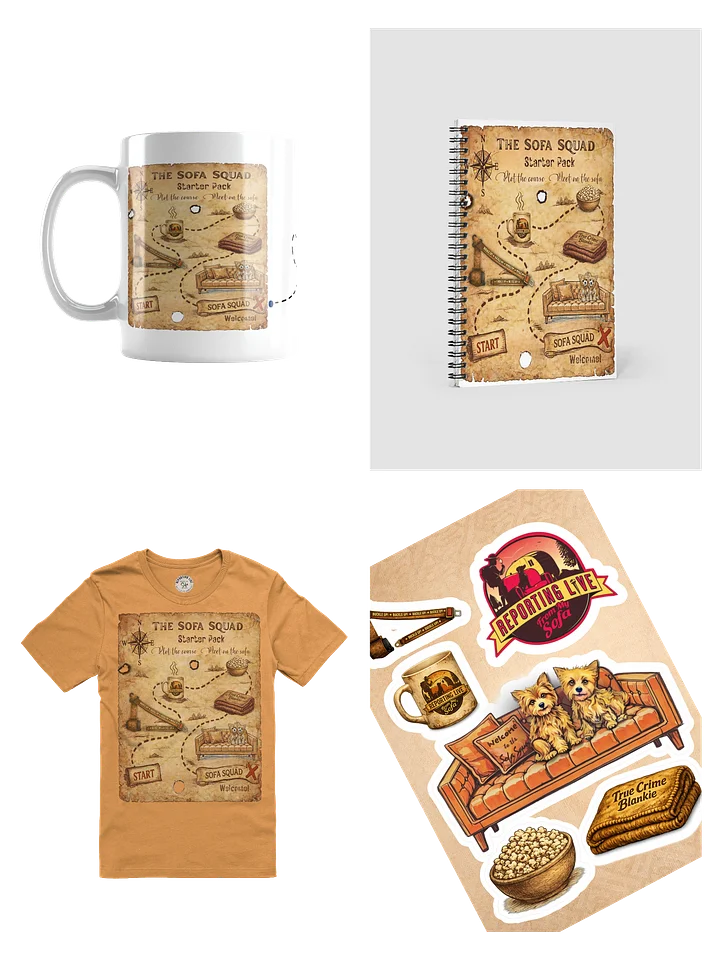 Sofa Squad Treasure Map Starter Kit Bundle product image (2)
