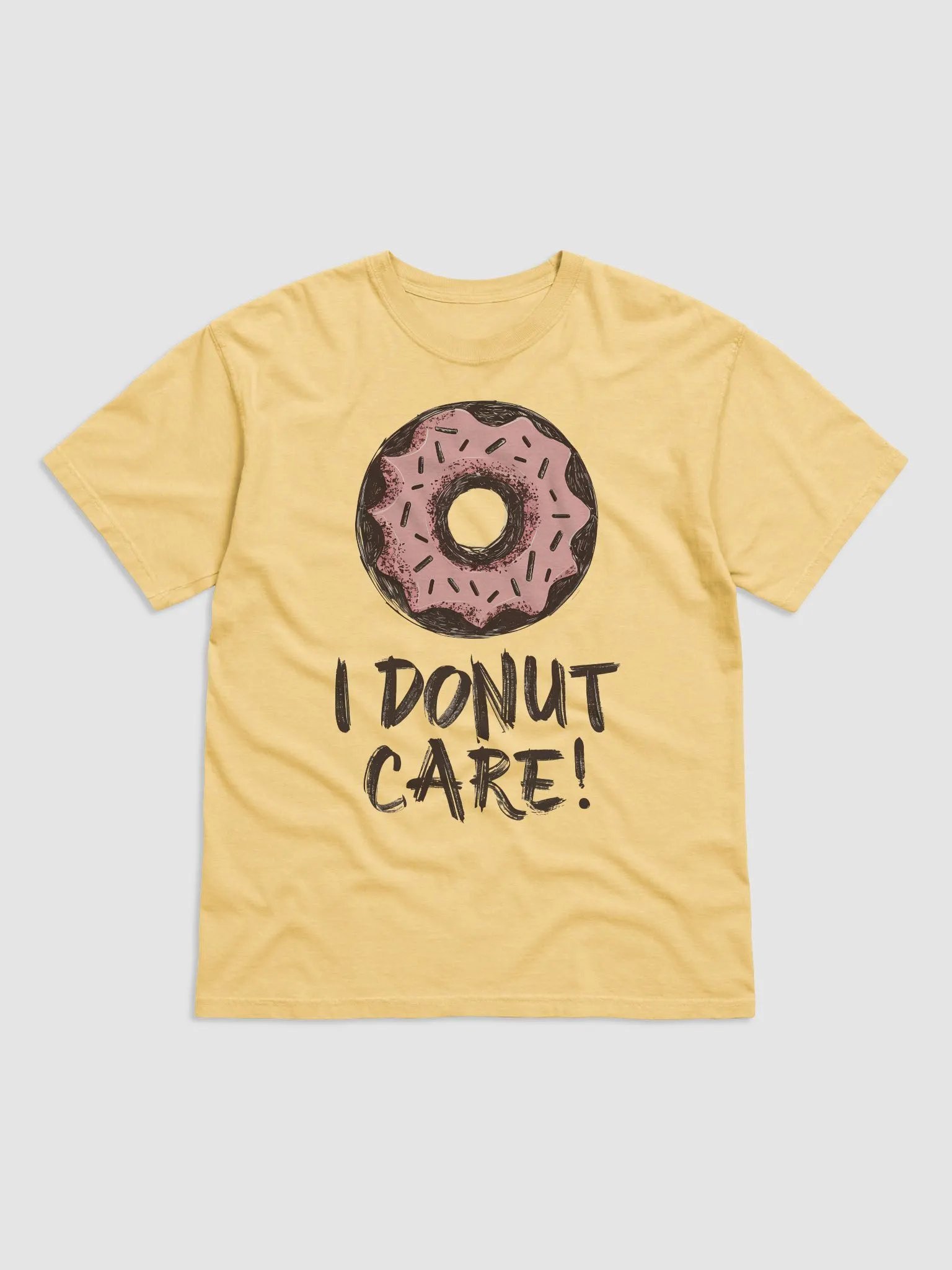 Donut Care Humor Art product image (1)