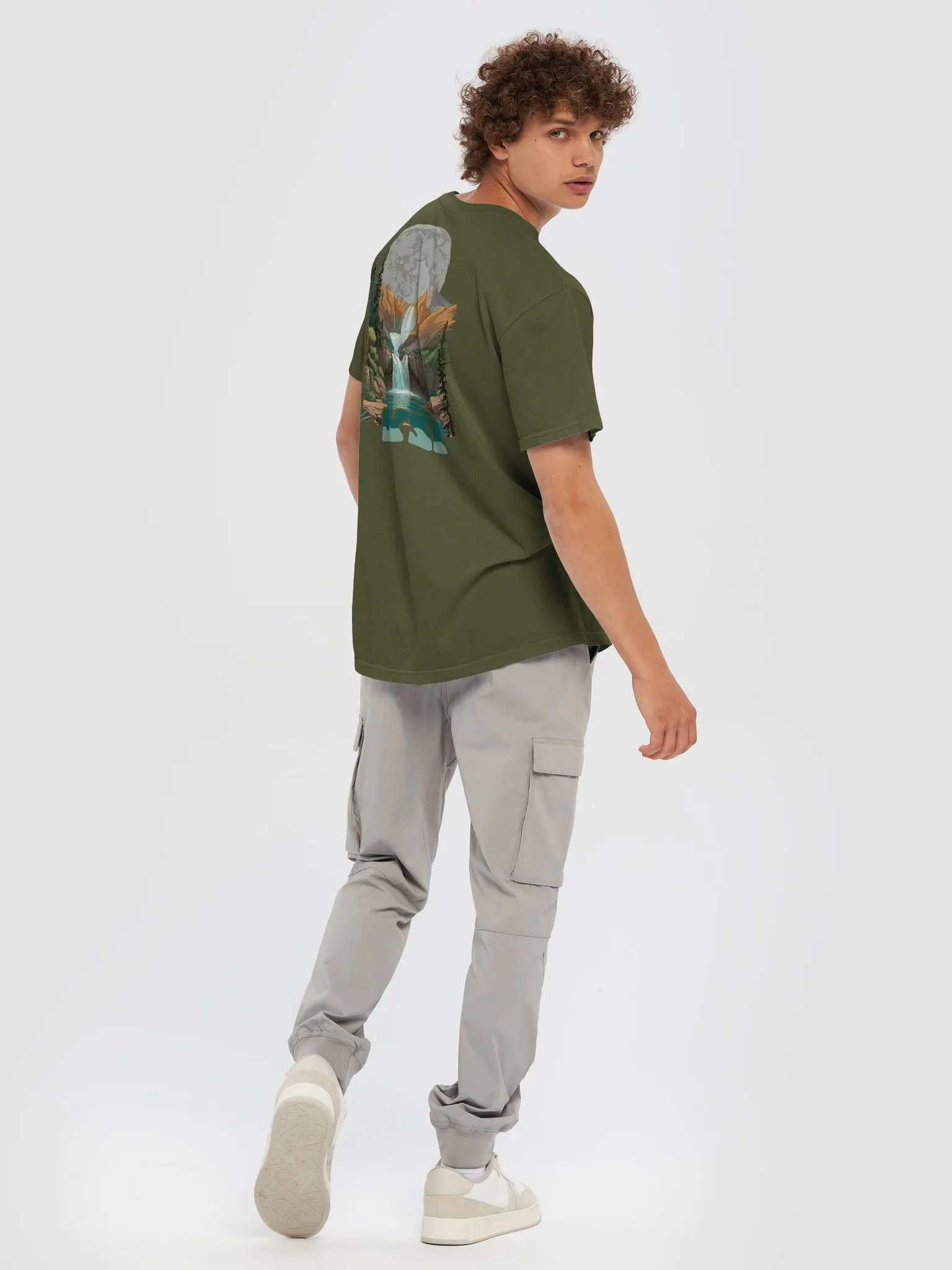 Lunar Cascade Organic Cotton T-Shirt product image (8)