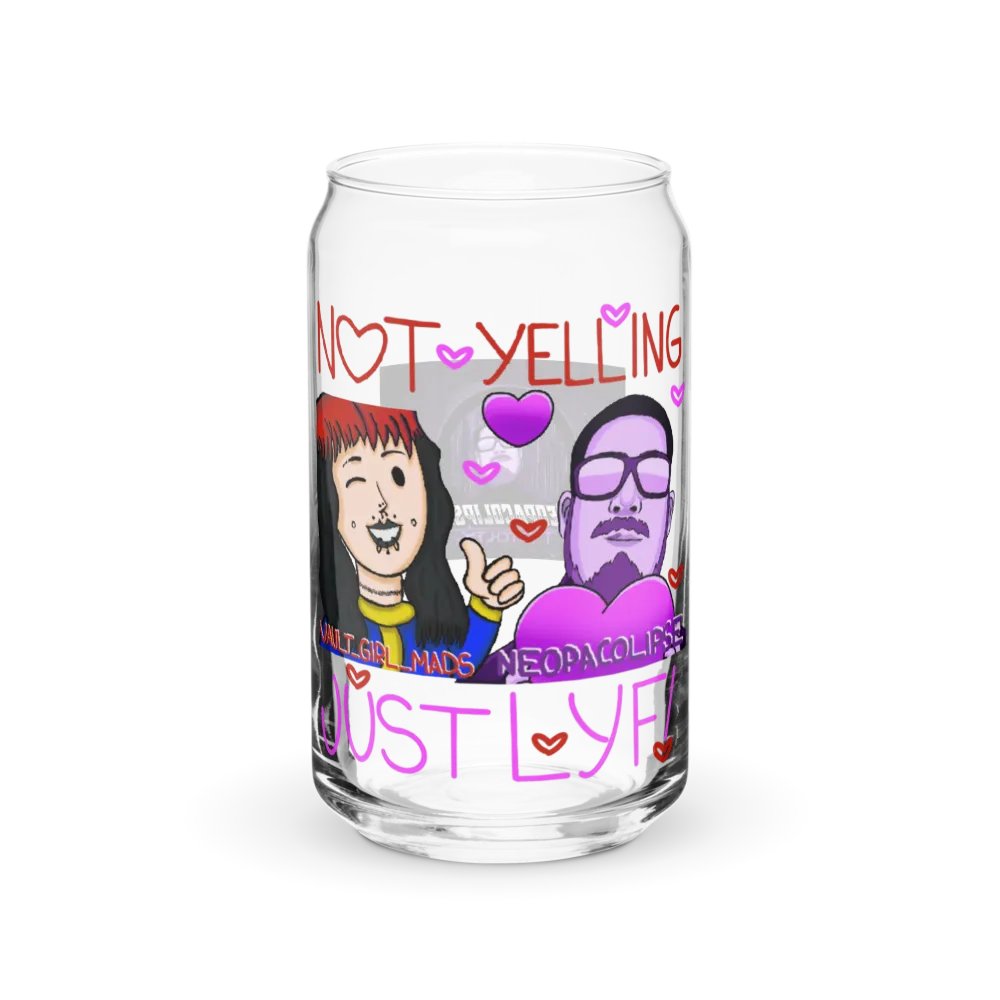 Not Yelling LYF Glass Cup product image (40)