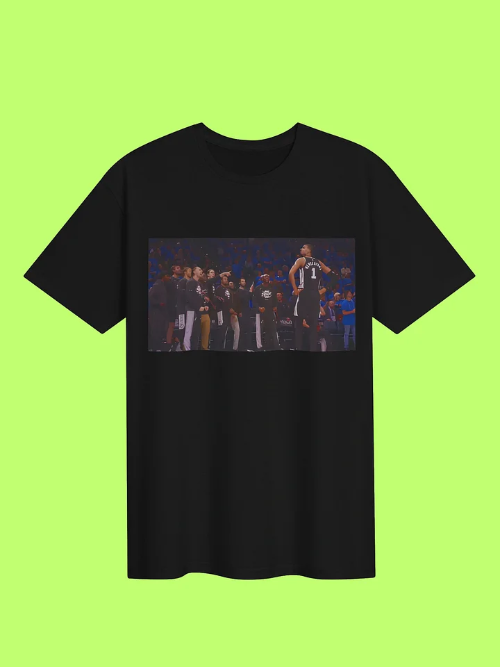 Wembanyama Spurs Game 1 Win vs Thunder Bench Reaction Shirt product image (151)