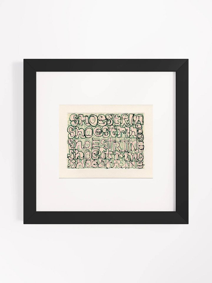 homage to mediums Panel Card Print Framed product image (1)