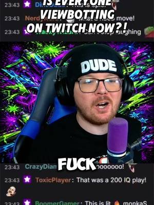People Aren’t Even Hiding Viewbotting Anymore 😭 #Viewbotting #TwitchDrama #StreamerTalk #StreamingProblems #FYP