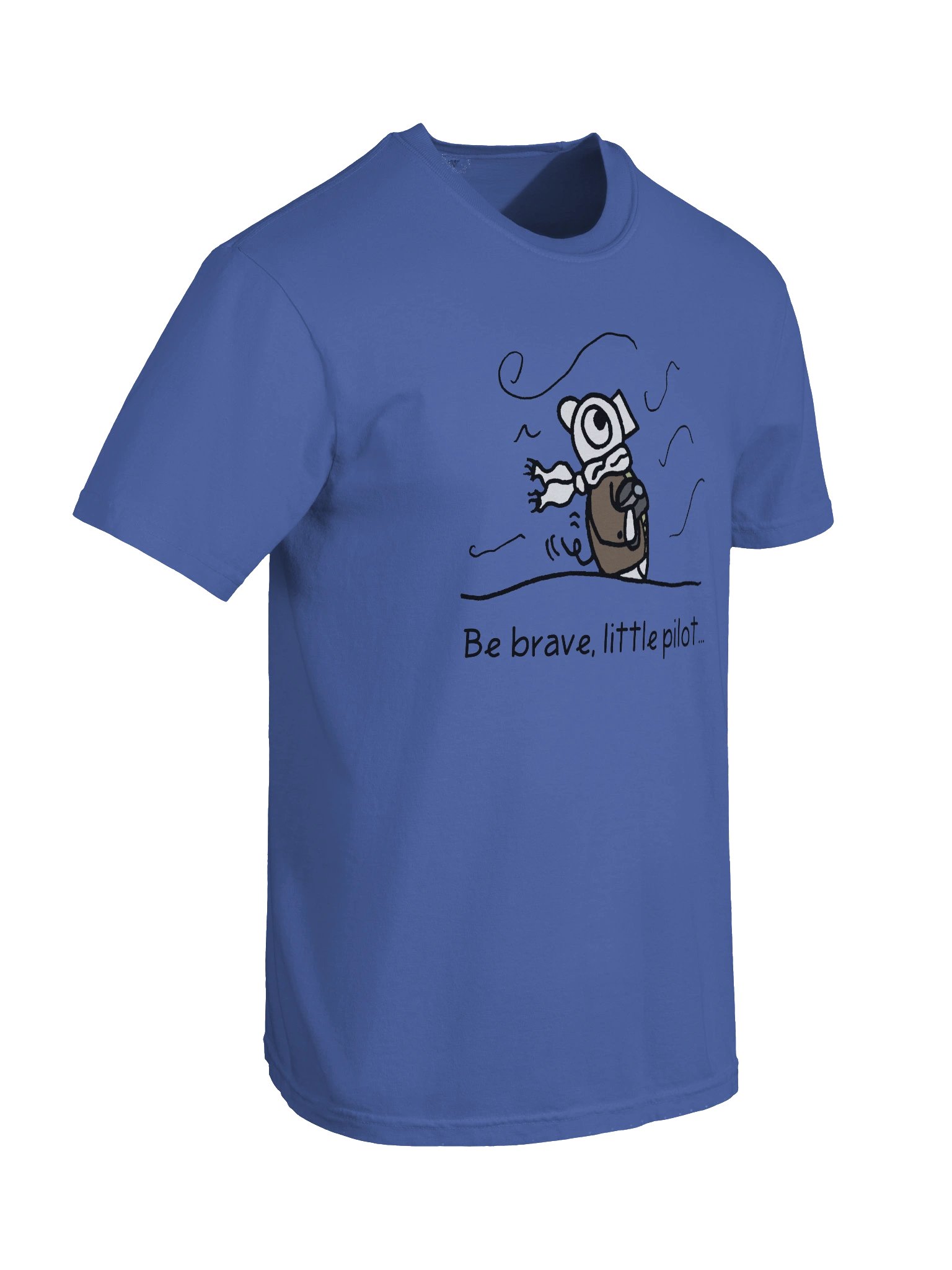 'Be brave, little pilot' Pupsies! Heavyweight T-Shirt product image (8)