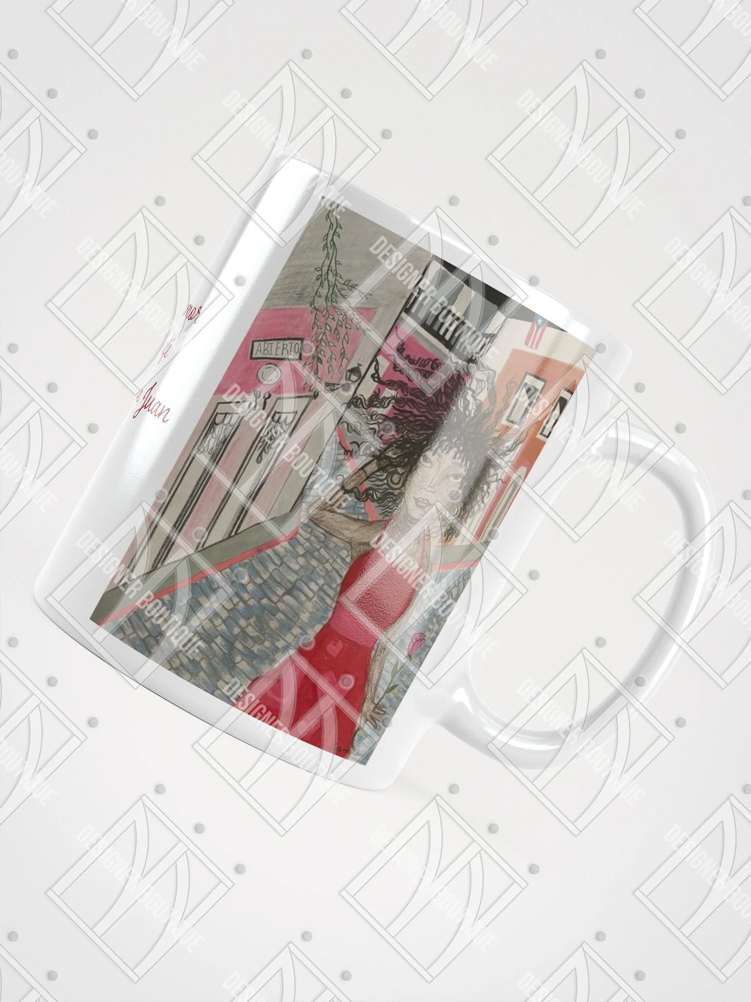 NN Designer Boutique x Camila Arraiza: Taza (Afro-Boricua) – Sabor a Amor y Café en el Viejo San Juan product image (6)