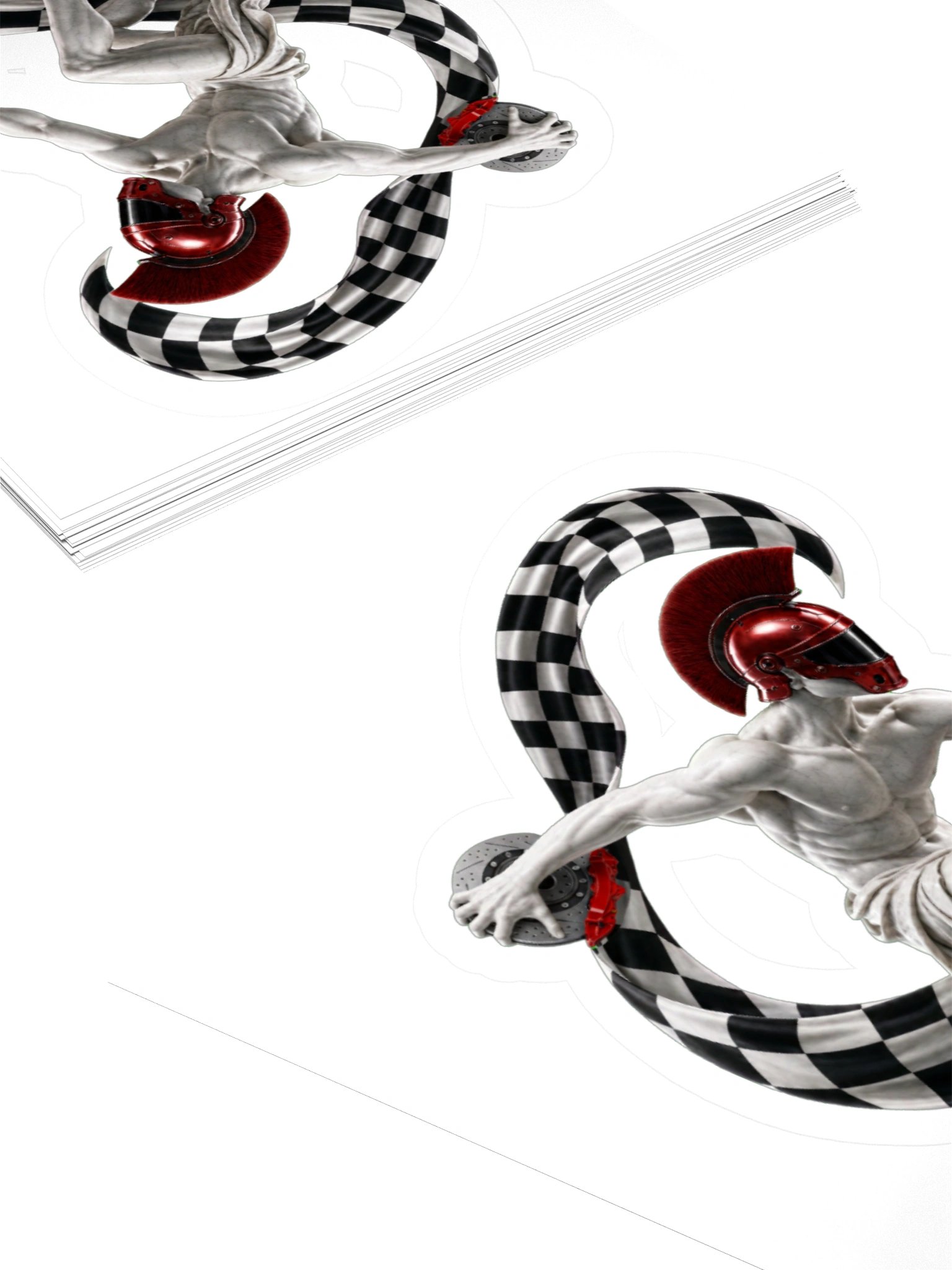 Adesivo Tribuna Motori - Statua Racing product image (4)