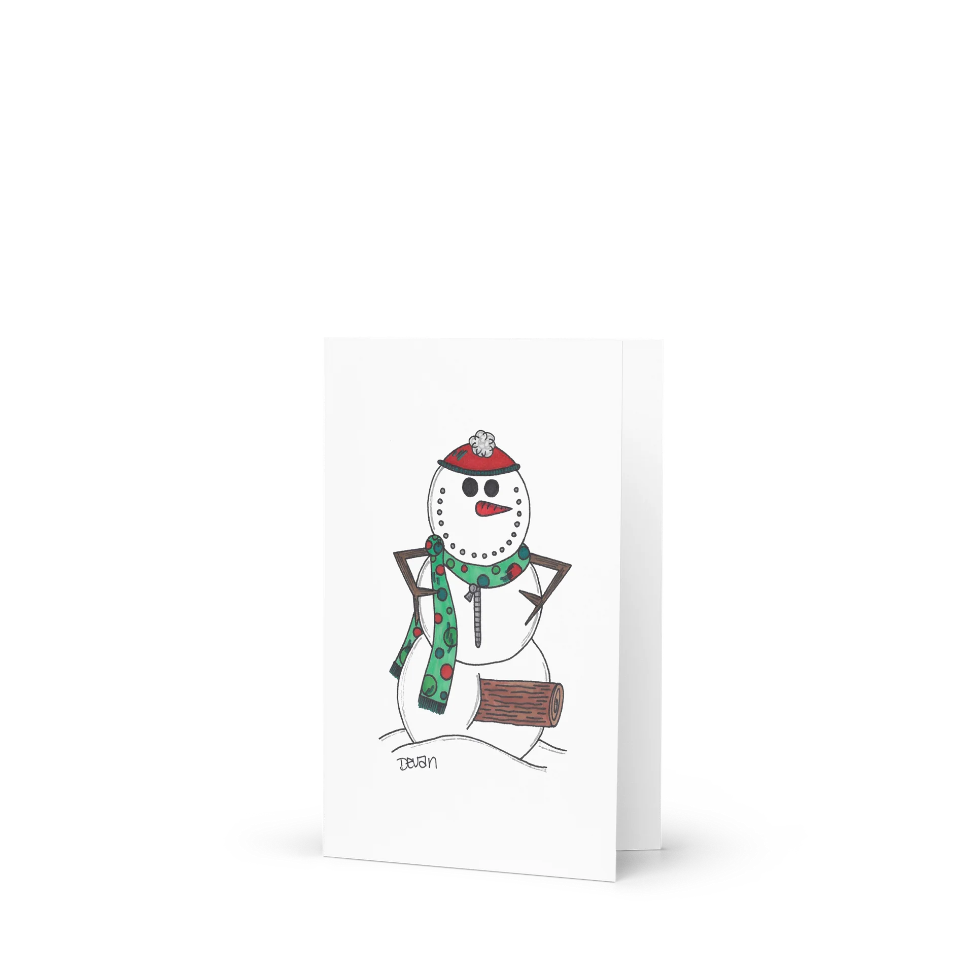 Snow Peeps: Big Wood Card product image (1)