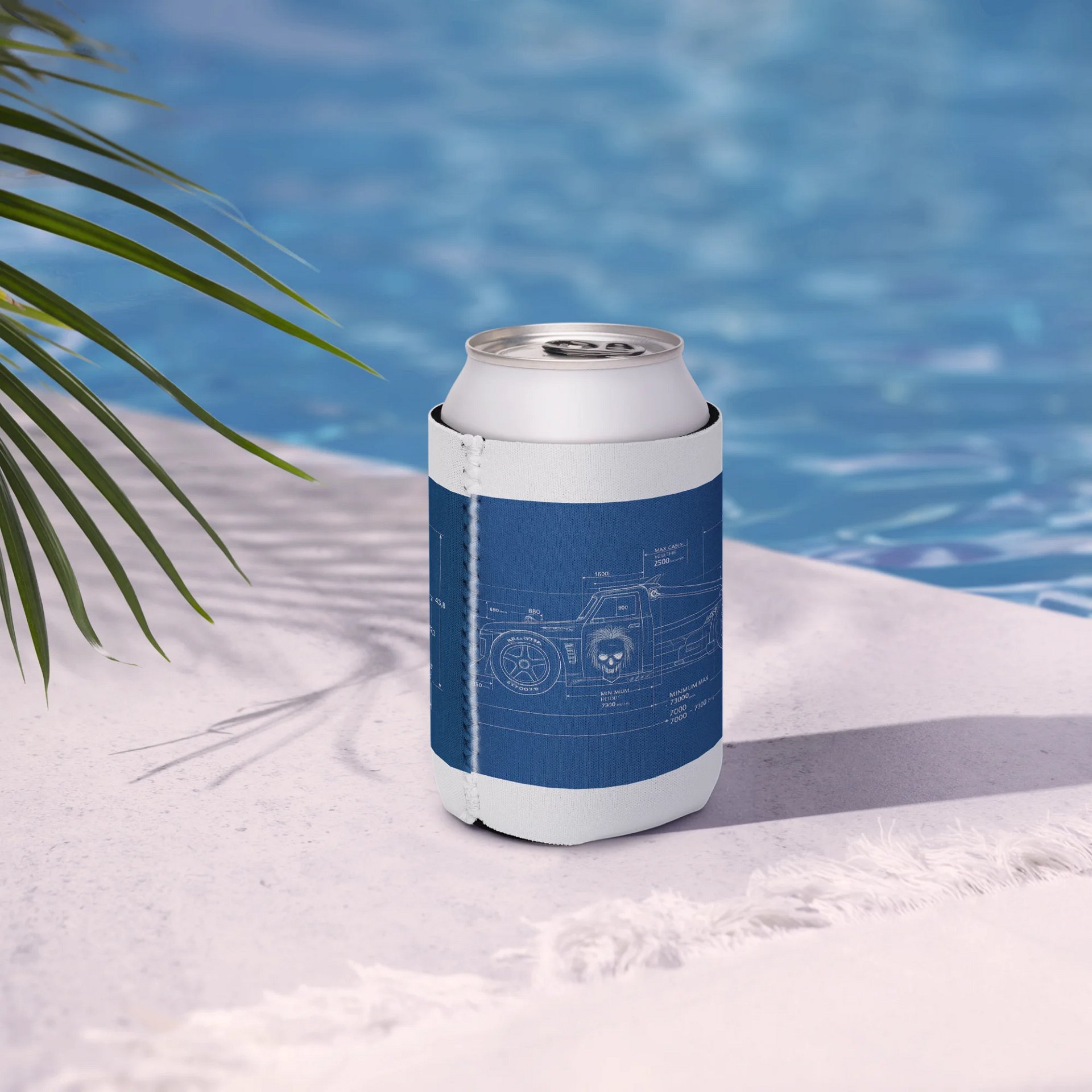 Halfraction Blueprint Coozie product image (7)