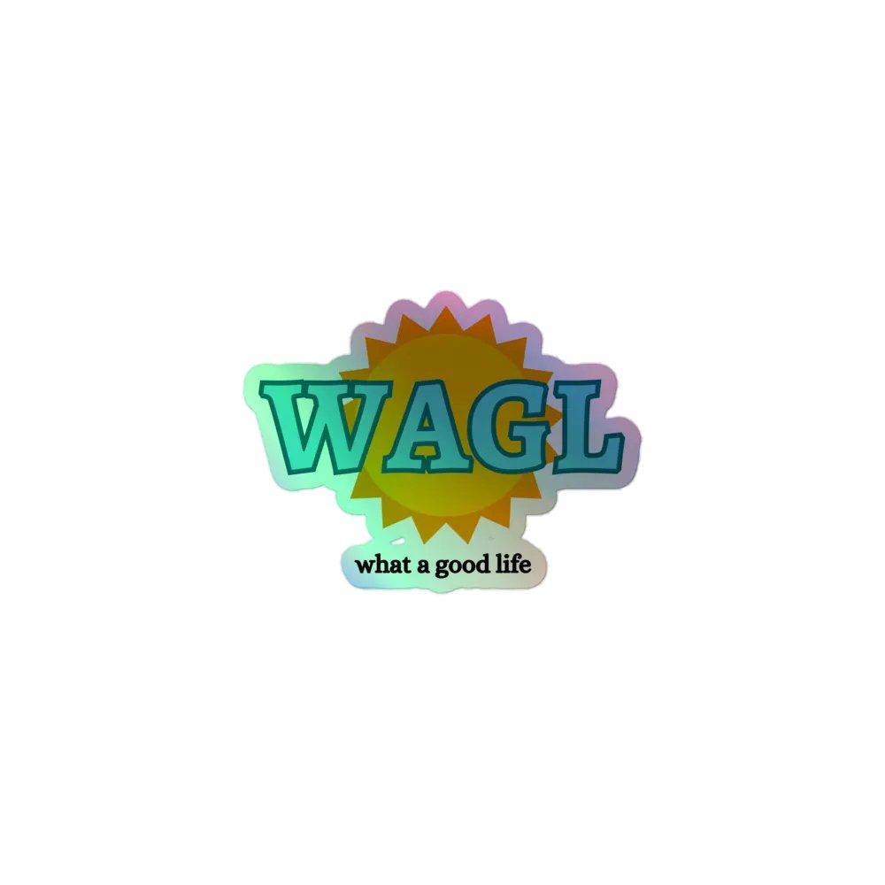 WAGL Holo Sticker product image (1)