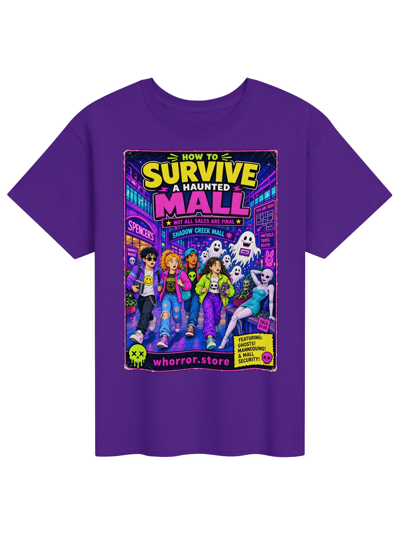Survive A Haunted Mall Tee product image (11)