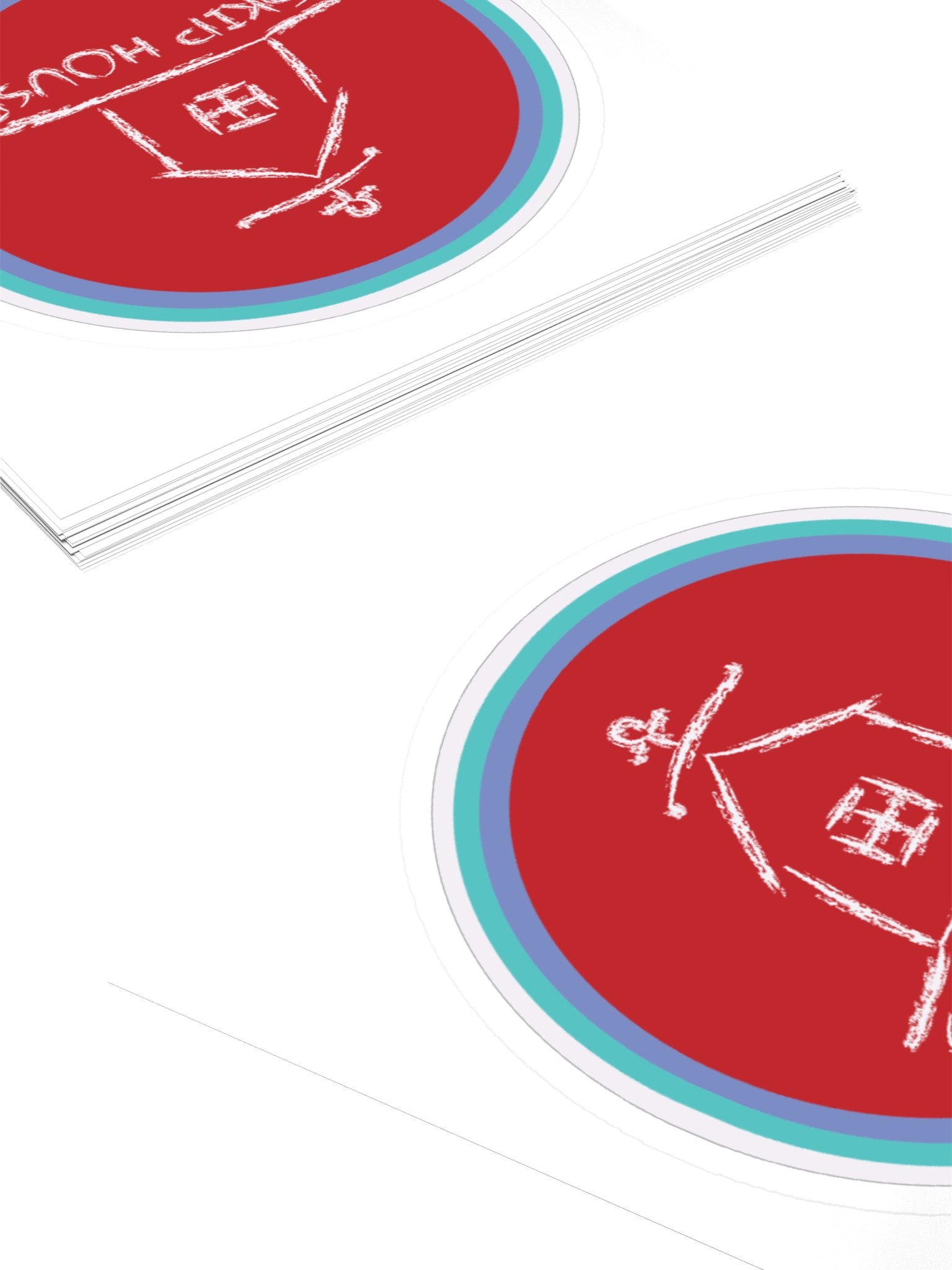 Skip House Badge Sticker product image (4)