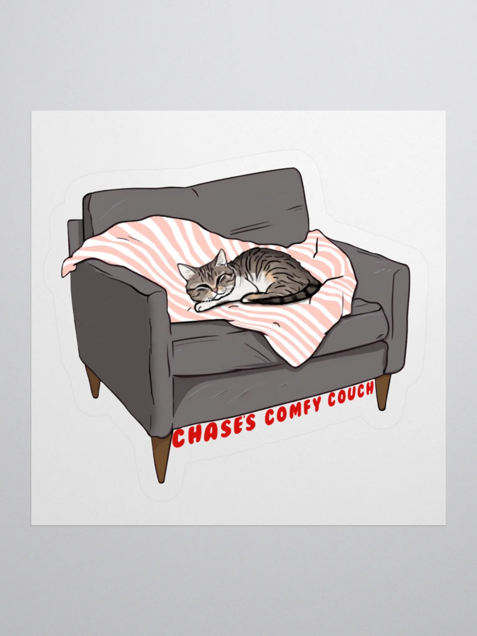 Chase's Comfy Couch Sticker product image (3)