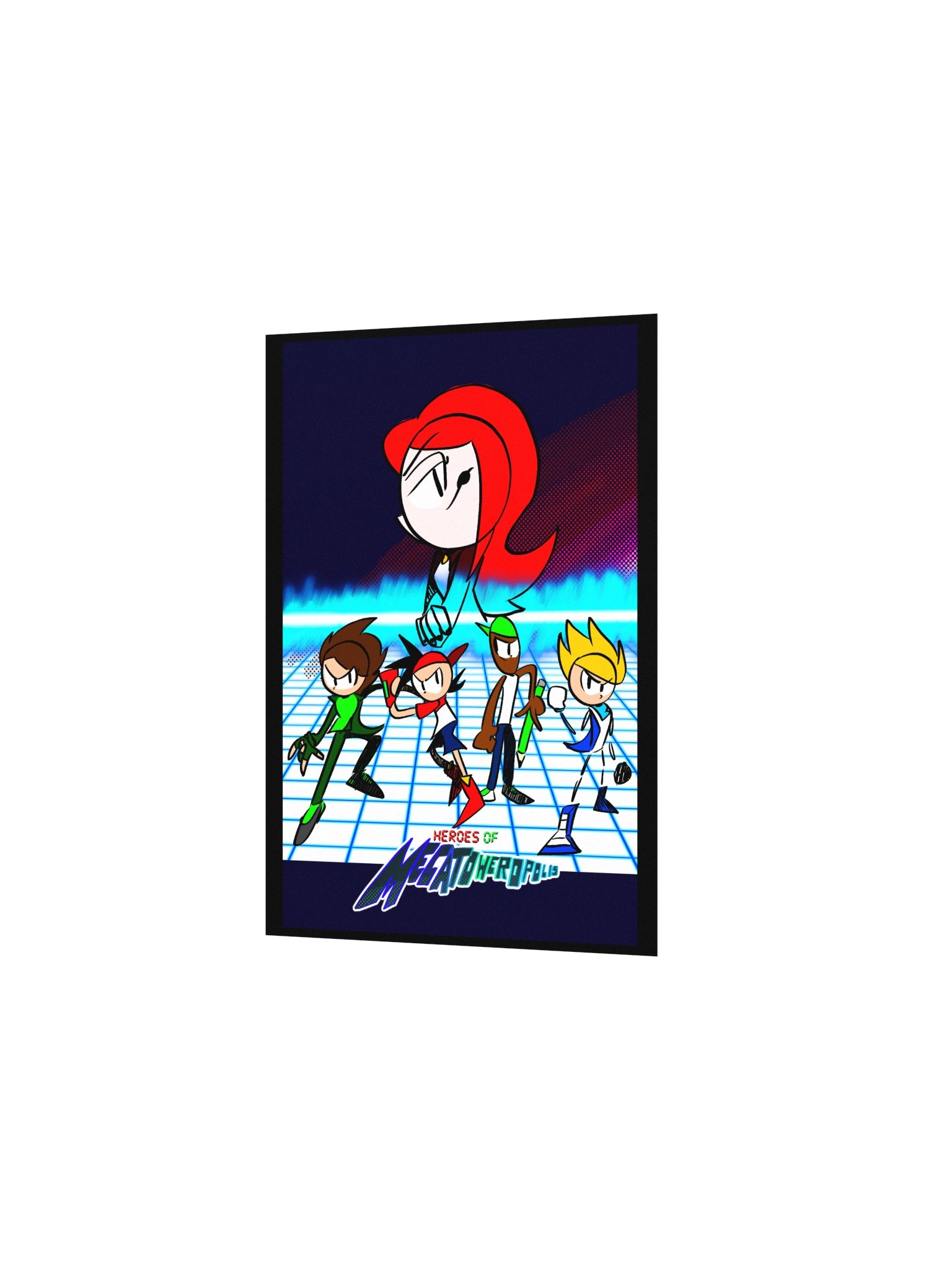 Heroes of Megatoweropolis: The Impossible Saga Poster product image (2)