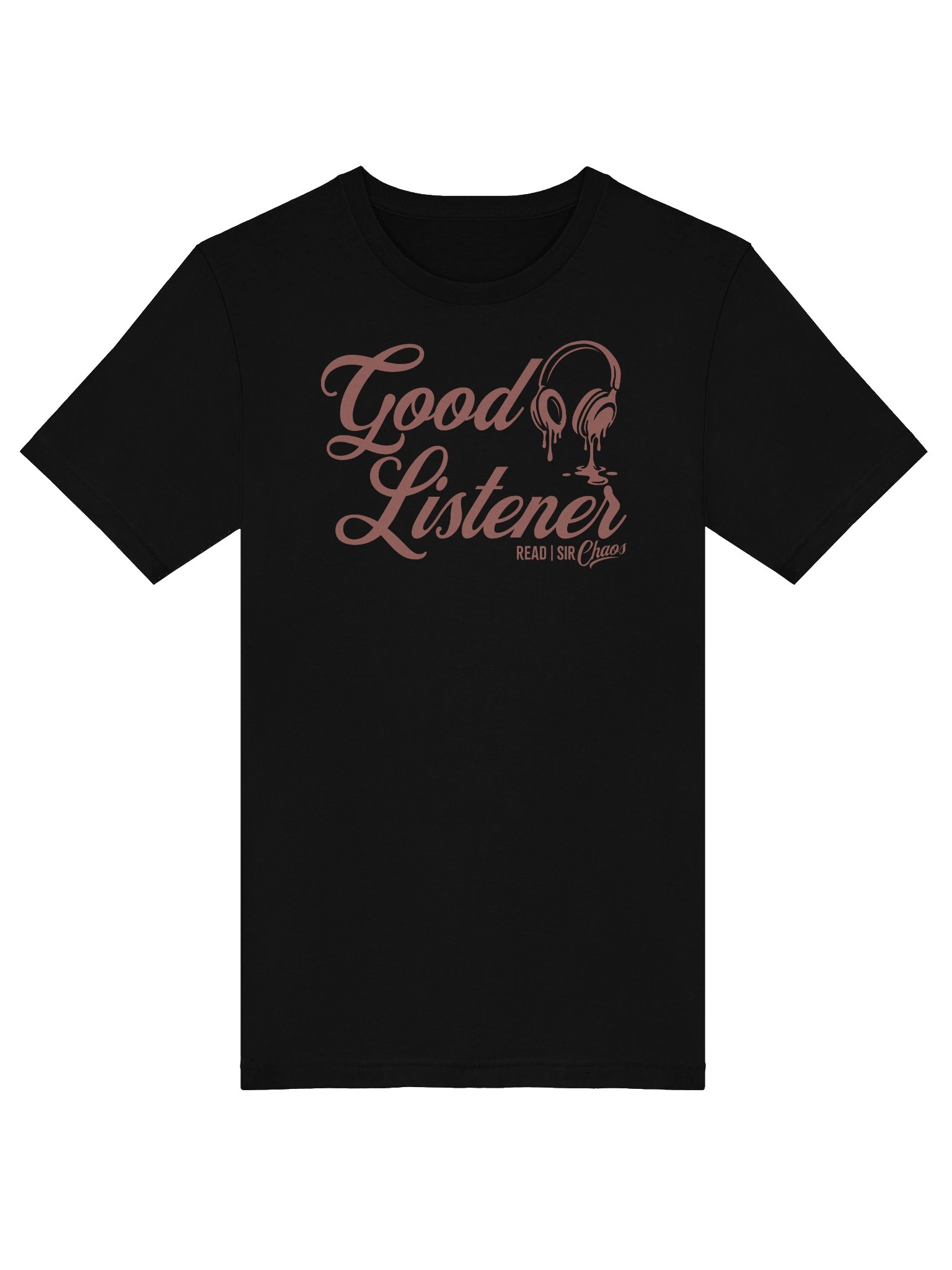 Good Listener Tee - Pink Text product image (34)