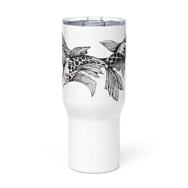 Koi Fish - Travel Mug with a Handle product image (3)