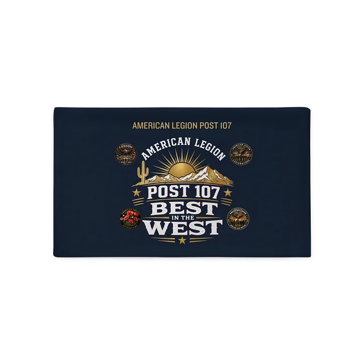 American Legion Post 107 Best in the West Pillow Case product image (2)