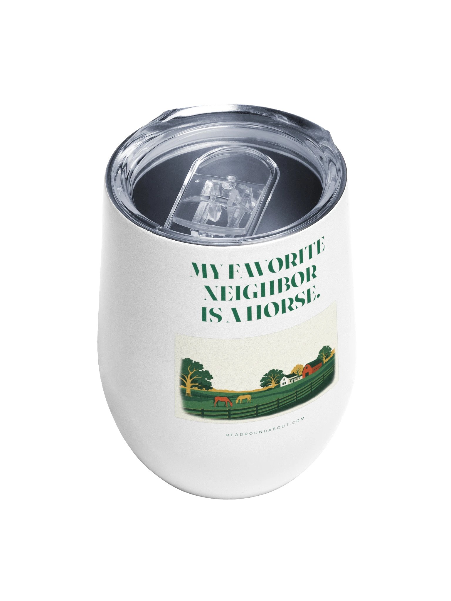 Favorite Neighbor Wine Tumbler product image (4)
