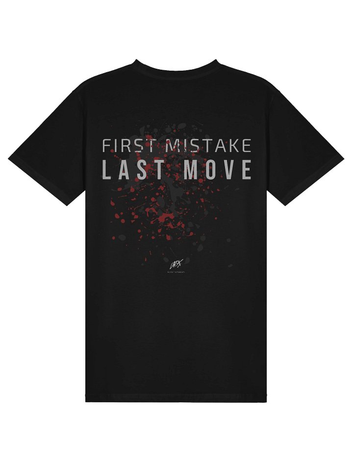 ghost.r6 "last move" tshirt (unisex) # DROP 1 limited product image (1)