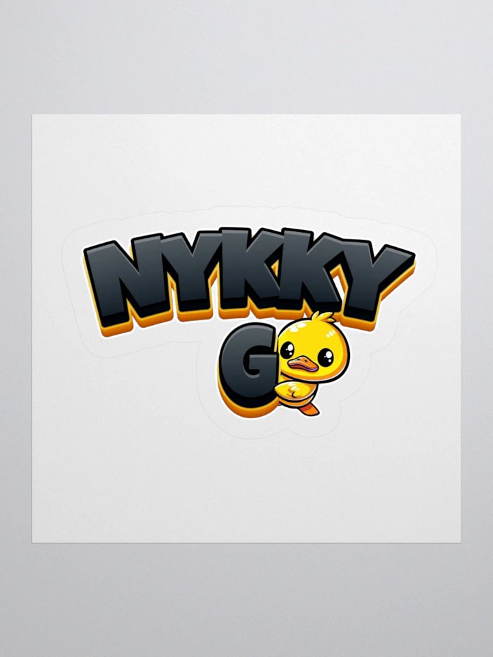 NykkyG Duck Stickers product image (1)