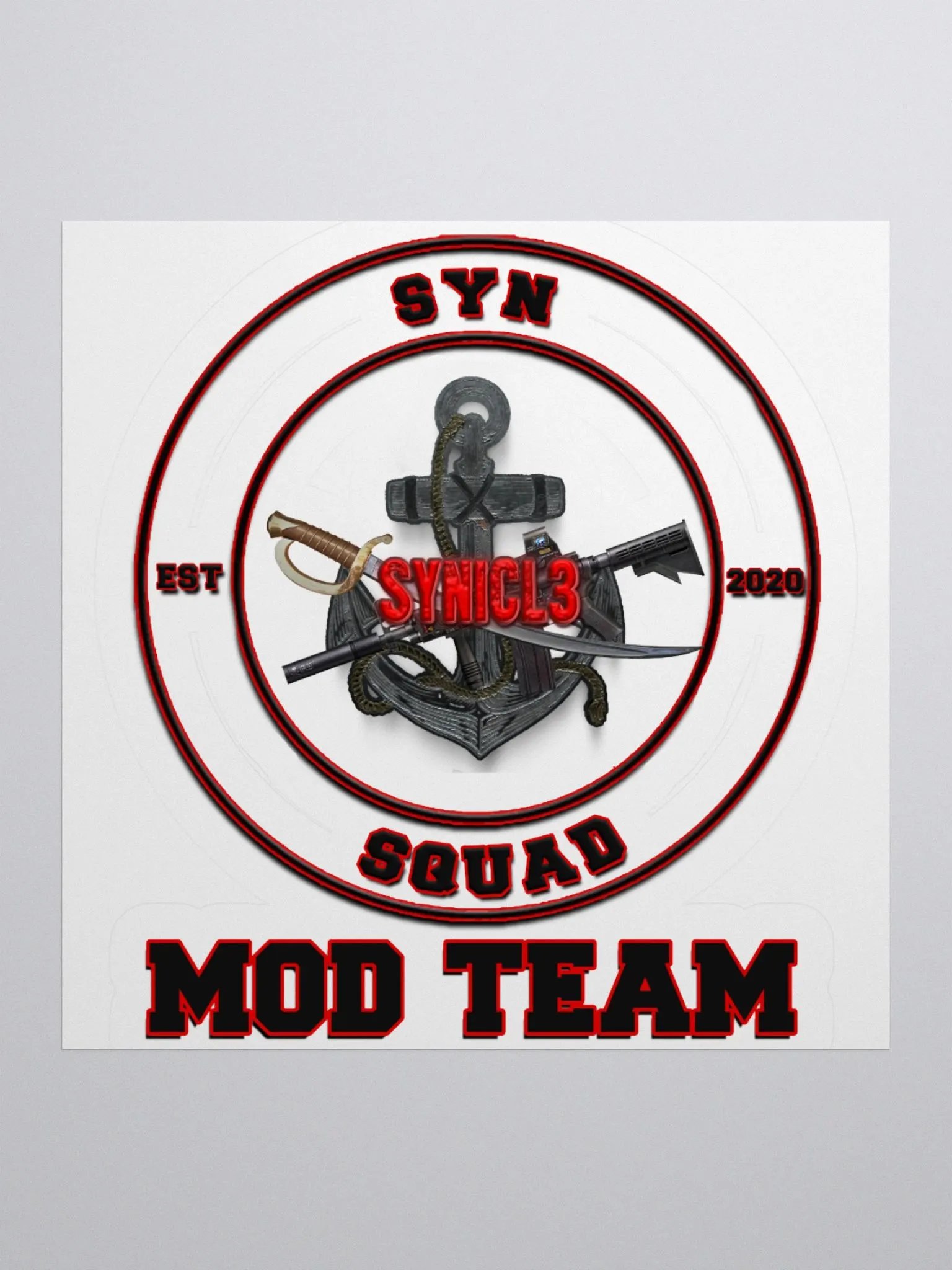 Mod Team Logo Sticker product image (1)