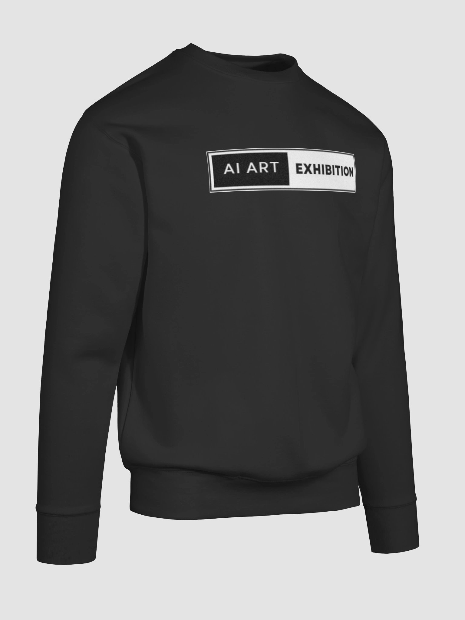 "AI ART EXHIBITION BOX LOGO" premium sweatshirt product image (5)