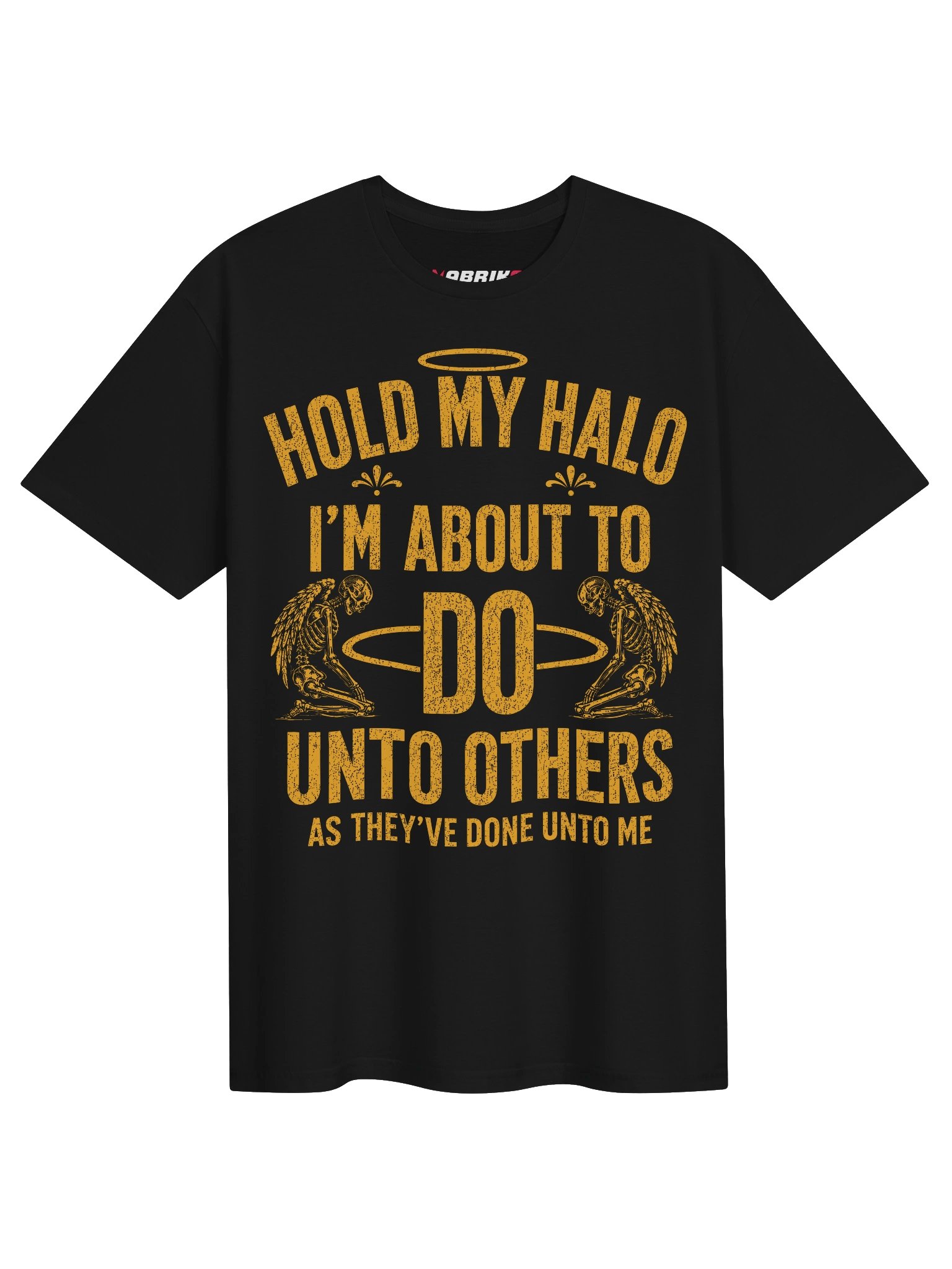 Hold My Halo Funny Angel Quote T-Shirt product image (5)
