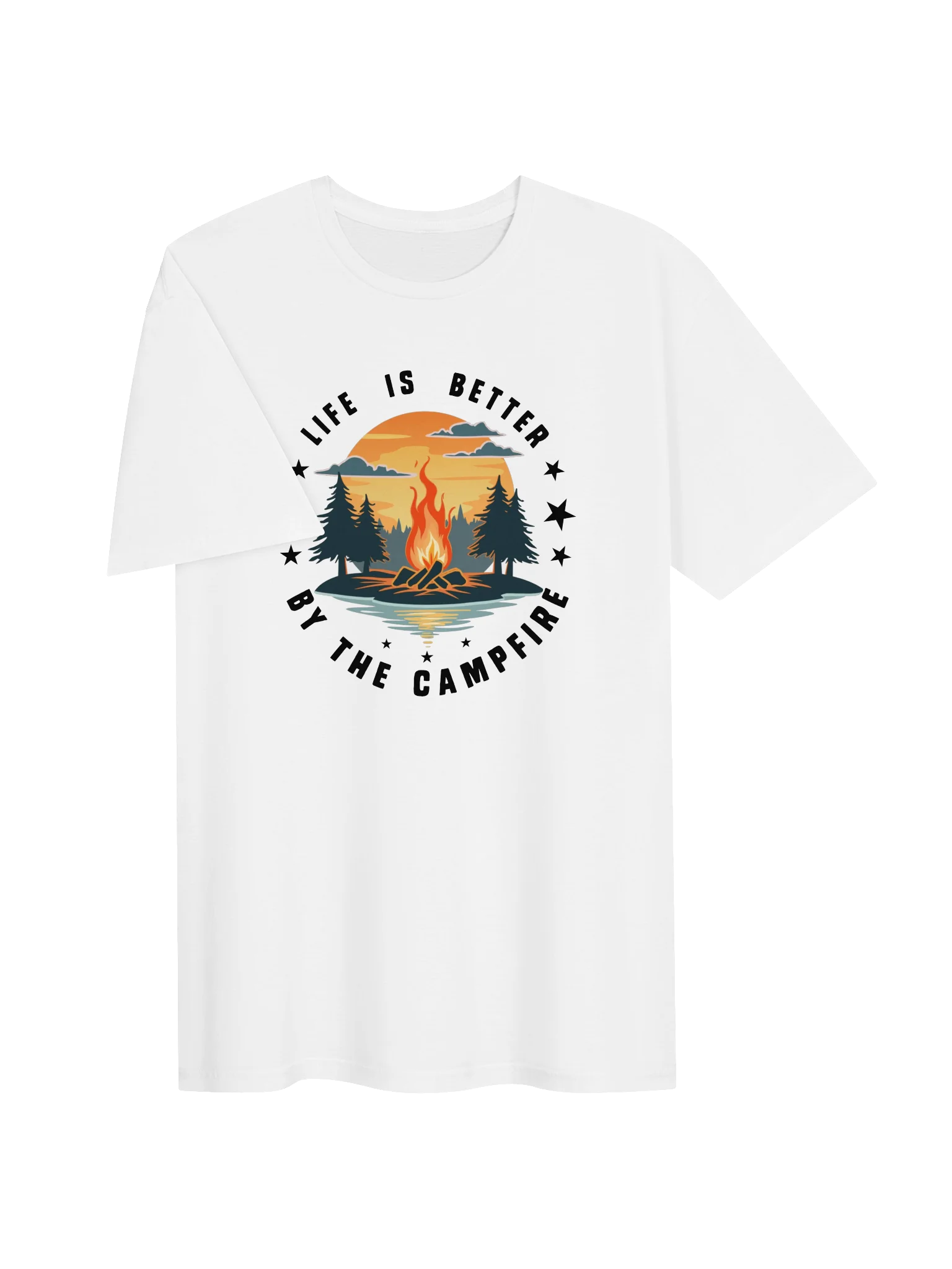 Life Is Better by the Campfire T-Shirt | Camping Tee product image (3)