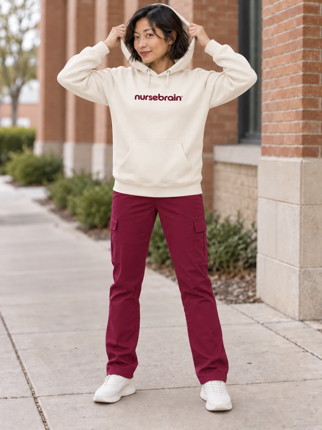 NurseBrain® Circular Hoodie product image (4)