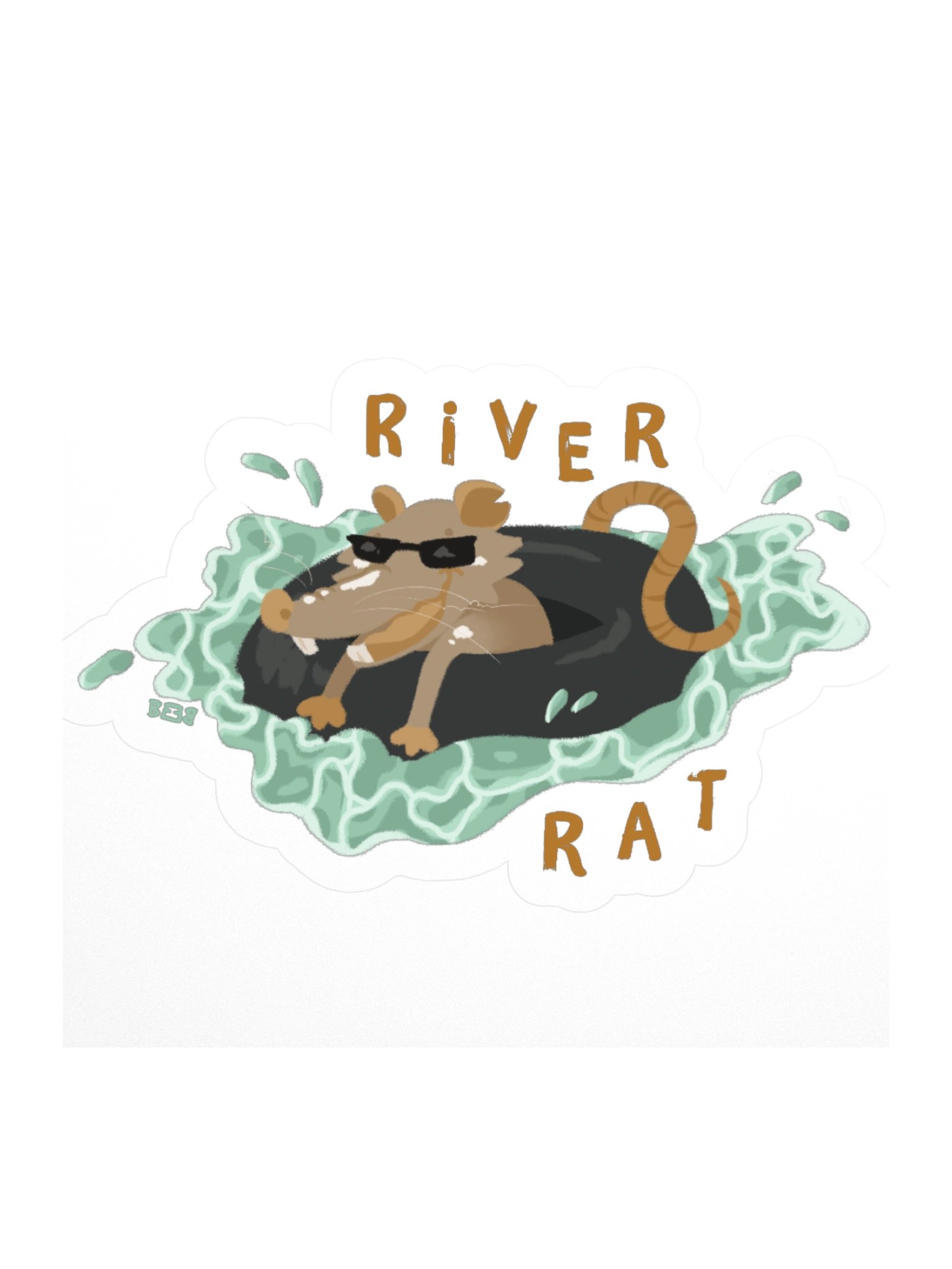 River Rat Sticker product image (3)