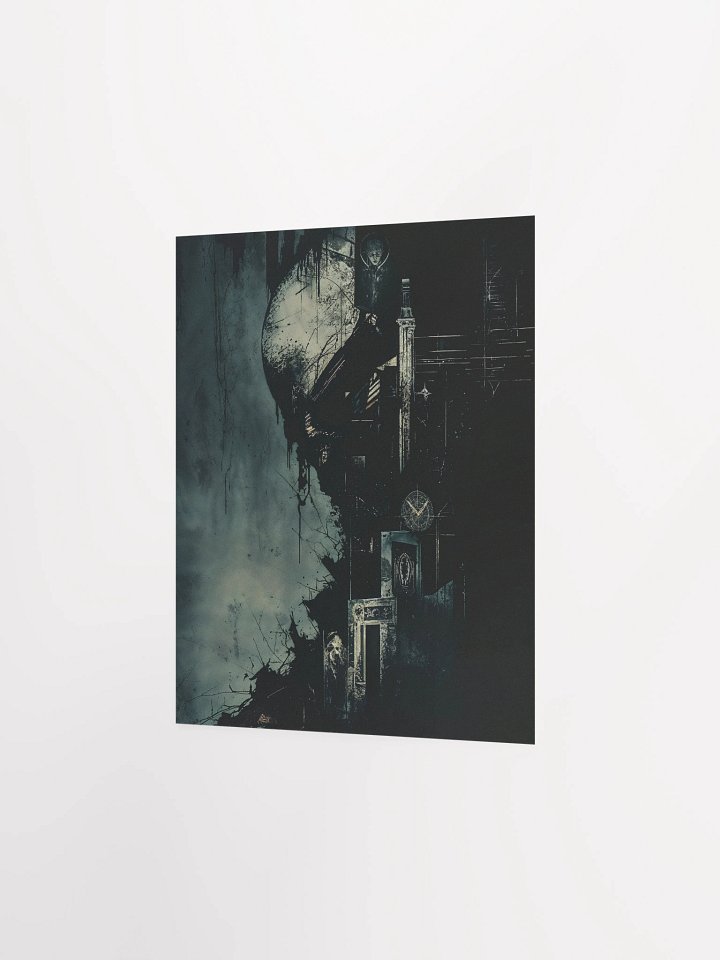 Cathedral of the Forgotten Pulse Matte Poster product image (11)