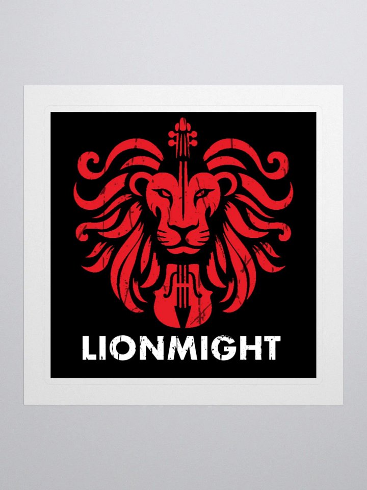 Lionmight Logo Sticker product image (1)