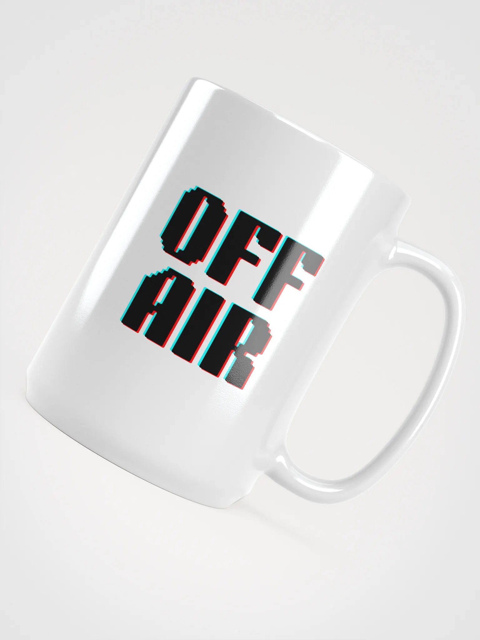 Off Air White Glossy Mug product image (1)