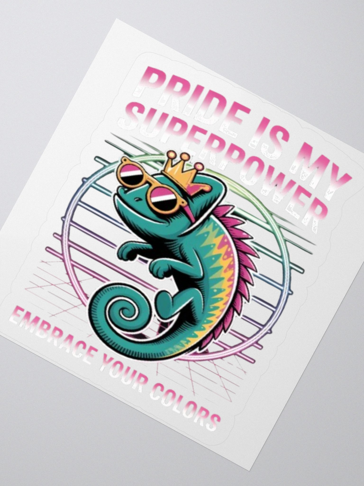 Rainbow Unicorn Pride Sticker - Exclusive Vinyl Design for LGBTQ+ Celebration product image (6)