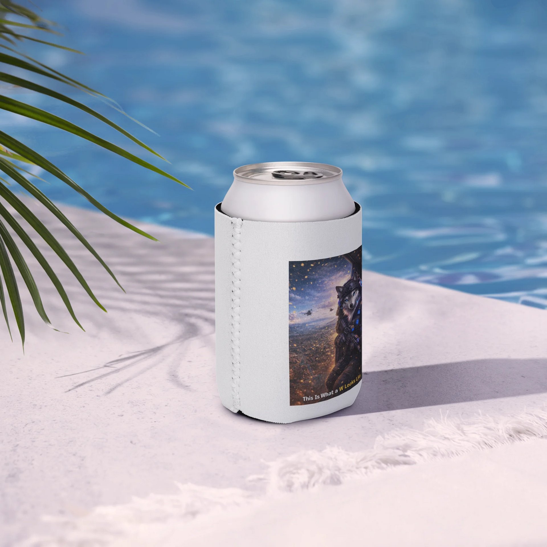 Tactical Wolf Can Cooler product image (7)