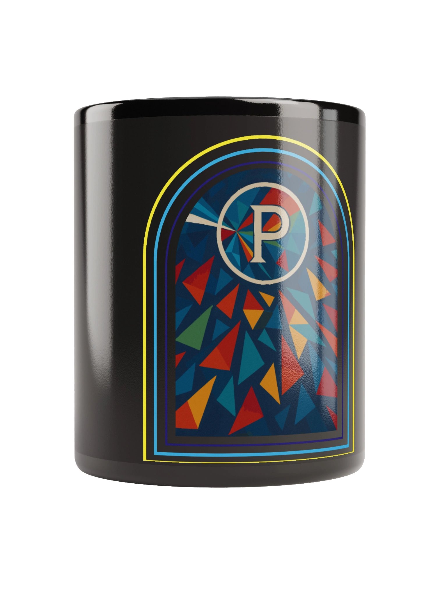Stained Glass Mug (Black) product image (1)