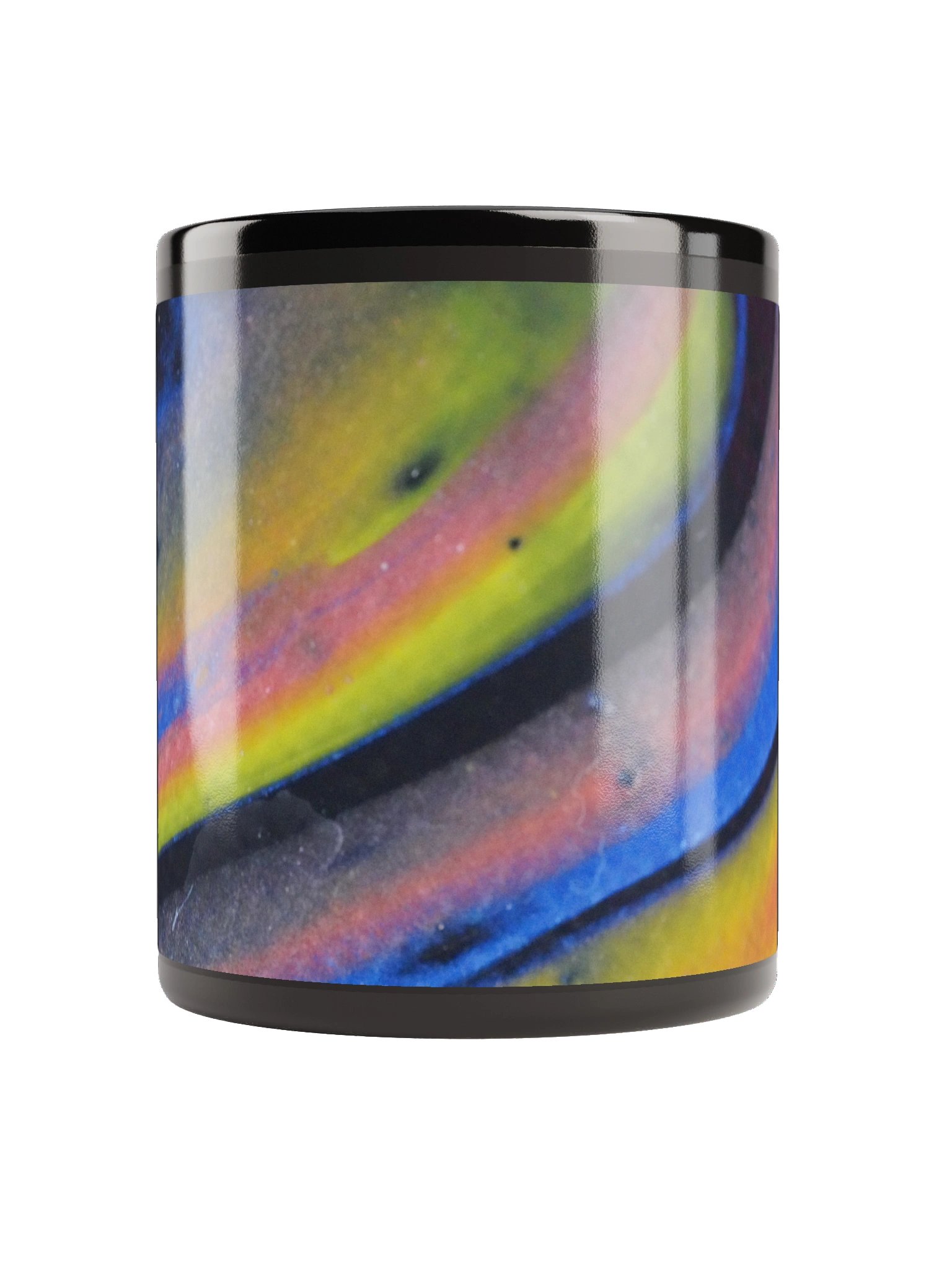 Color from the Rings to the Black Mug product image (5)