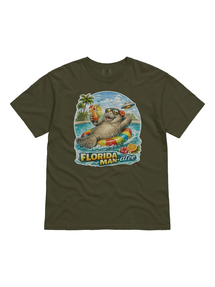 Florida Man-atee T Shirt product image (2)